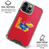 University of Kansas Jayhawks KU iPhone 16 Pro Clear Case